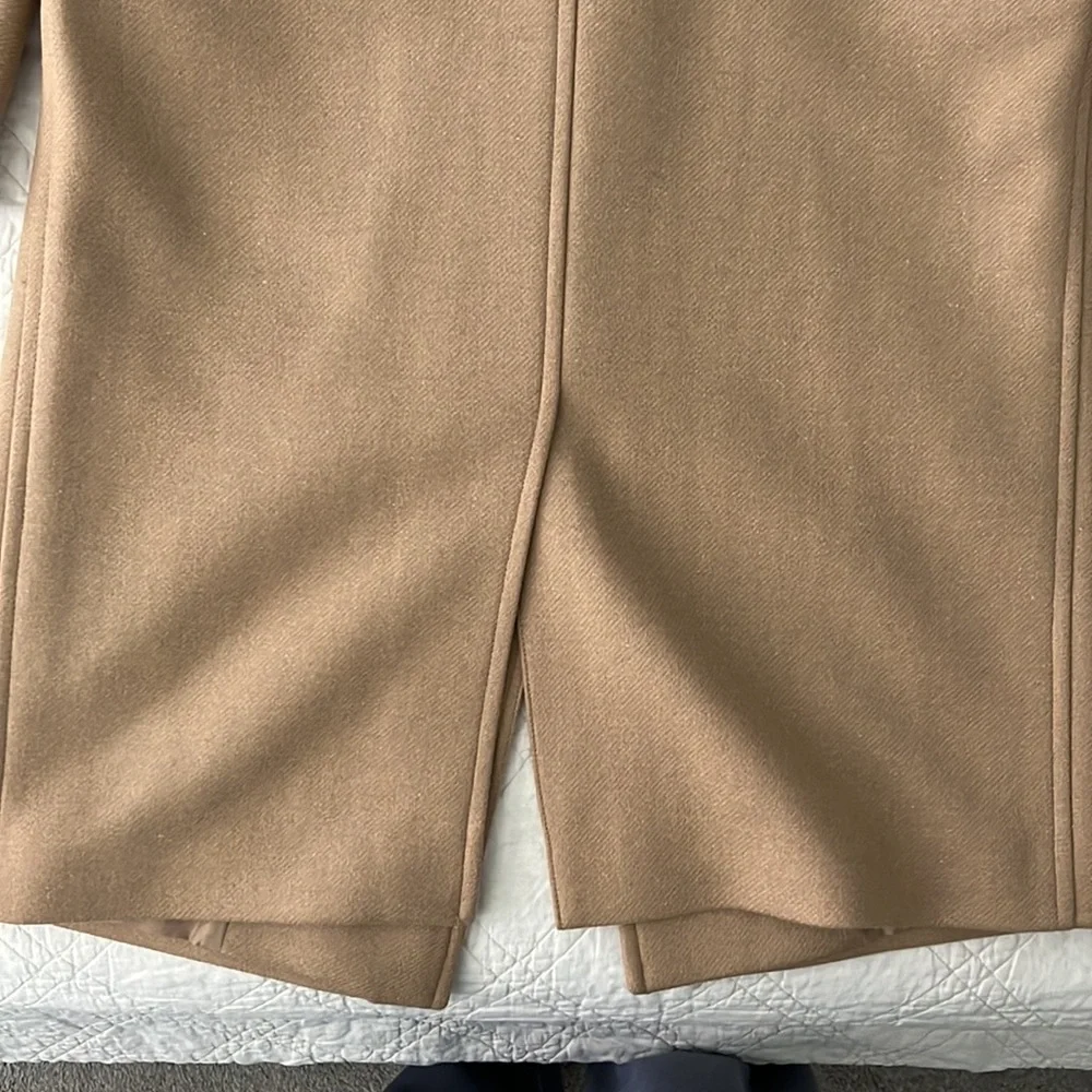 Everlane Double-Breasted Camel Coat